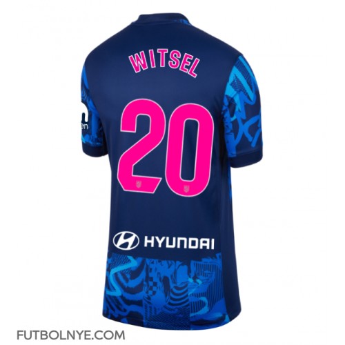 Camiseta Atletico Madrid Axel Witsel #20 Tercera Equipación para mujer 2024-25 manga corta